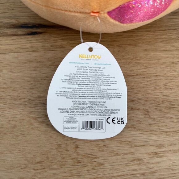 Squishmallow Fresa the Pastry Plush Toy Soft Frosted Sprinkle Gift Cute Food NWT - Picture 4 of 8